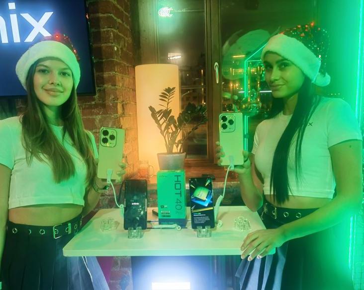 Infinix запустил в России линейку смартфонов HOT 40